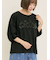 【接触冷感】レースコード刺繍パフスリーブTシャツ