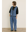 【接触冷感】レースコード刺繍パフスリーブTシャツ