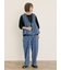 【接触冷感】レースコード刺繍パフスリーブTシャツ