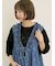 刺繍デニムベスト