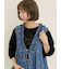刺繍デニムベスト