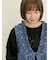 刺繍デニムベスト