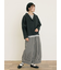 【M/Lサイズ】裾切替ギャザーパンツ