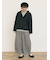 【M/Lサイズ】裾切替ギャザーパンツ