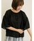 シアー刺繍ブラウス