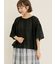 シアー刺繍ブラウス