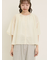 シアー刺繍ブラウス