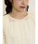 シアー刺繍ブラウス