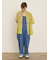 レースティアードチュニックブラウス