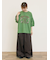 クロス刺繍ロゴプリントTシャツ
