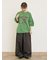 クロス刺繍ロゴプリントTシャツ