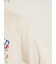 クロス刺繍ロゴプリントTシャツ