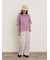 ◎裾スカラップブラウス