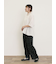 ◎裾スカラップブラウス