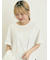 ◎レース刺繍Tシャツ