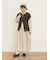 【Cross×Linen】タックワンピース《S/Mサイズ》