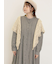 【Cross×Linen】タックワンピース《S/Mサイズ》