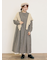【Cross×Linen】タックワンピース《S/Mサイズ》