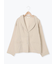 【Cross×Linen】ショールカラージャケット