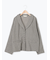 【Cross×Linen】ショールカラージャケット