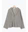 【Cross×Linen】ショールカラージャケット