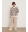 ◎チェック柄前後2WAYブラウス