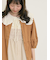 ◎綿麻袖フリルブラウス