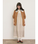 ◎綿麻袖フリルブラウス