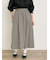 【Cross×Linen】ラップ風スカート