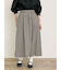 【Cross×Linen】ラップ風スカート