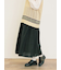 【Cross×Linen】ラップ風スカート