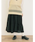 【Cross×Linen】ラップ風スカート