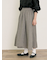 【Cross×Linen】ラップ風スカート
