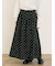 【Cross×Linen】ラップ風スカート
