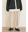 【Cross×Linen】ラップ風スカート