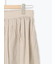 【Cross×Linen】ラップ風スカート