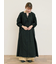 ツイル裾ダブルワイドパンツ