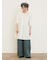 ツイル裾ダブルワイドパンツ