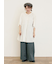 ツイル裾ダブルワイドパンツ