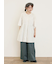 ツイル裾ダブルワイドパンツ
