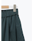 ツイル裾ダブルワイドパンツ