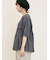 布帛ギャザー貼りカットソー