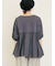 布帛ギャザー貼りカットソー
