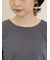 布帛ギャザー貼りカットソー