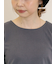 布帛ギャザー貼りカットソー