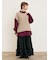 【Cross×Linen】ピンタックブラウス