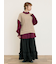 【Cross×Linen】ピンタックブラウス