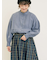 【Cross×Linen】ピンタックブラウス