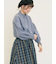 【Cross×Linen】ピンタックブラウス