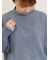【Cross×Linen】ピンタックブラウス